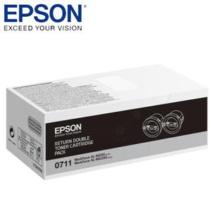 【EPSON 】黑色原廠高容量碳粉匣(S050711)