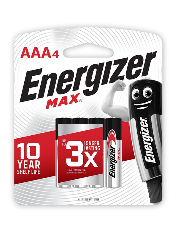 【ENERGIZER MAX 】勁量4號電池 8入